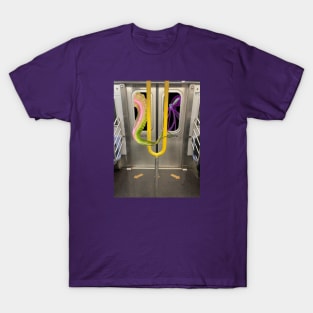 Octopus Subway Straphangers T-Shirt